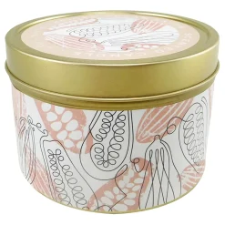 Outlet Sale Spiced Pecan Latte Scented Tin Jar Candle, 9Oz