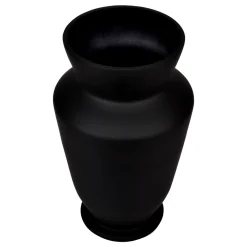 Premium Black Glass Vase, 8.5