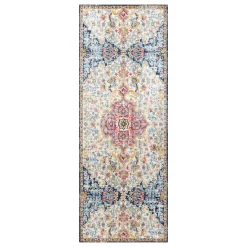 Premium Cameron Red & Blue Runner Rug, 22 59