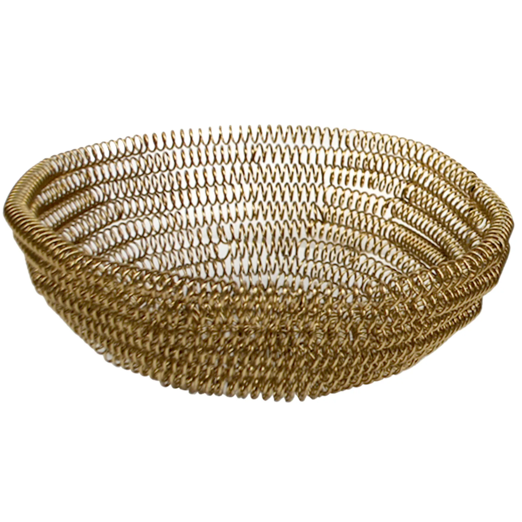 Premium Gold Wire Decorative Bowl, 14