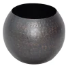 Premium Iron Hammered Floral Vase, 12