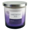 Premium Laila Ali Amethyst Fig Scented Jar Candle, 14Oz