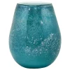 Premium Laila Ali Turquoise Glass Vase, 5