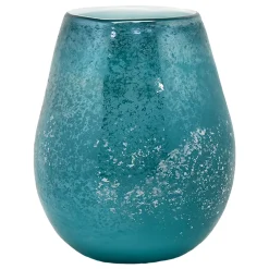 Premium Laila Ali Turquoise Glass Vase, 5