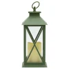Premium Light Green Pre-Lit Led Lantern, 12