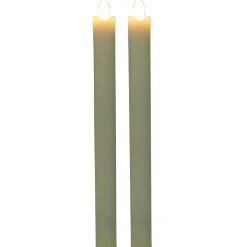 Premium 2-Pack 2X10 Taper Candles Ivory