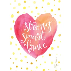 Premium 3Pk Sachet Strong Smart Brave