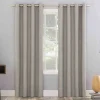 Premium Sun Zero Pacey Grey Blackout Grommet Curtain Panel, 84