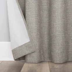Premium Sun Zero Pacey Grey Blackout Grommet Curtain Panel, 84
