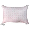 Premium Tracey Boyd Akira Pink Geometric Circles Throw Pillow, 14 20