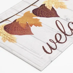 Premium Welcome Leaf Line Doormat, 18 30
