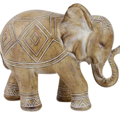 Reliable Quality Brown Aztec Design Elephant, 7