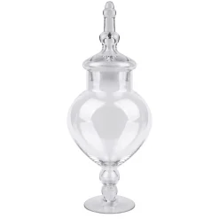 Reliable Quality Clear Glass Apothecary Jar, 15