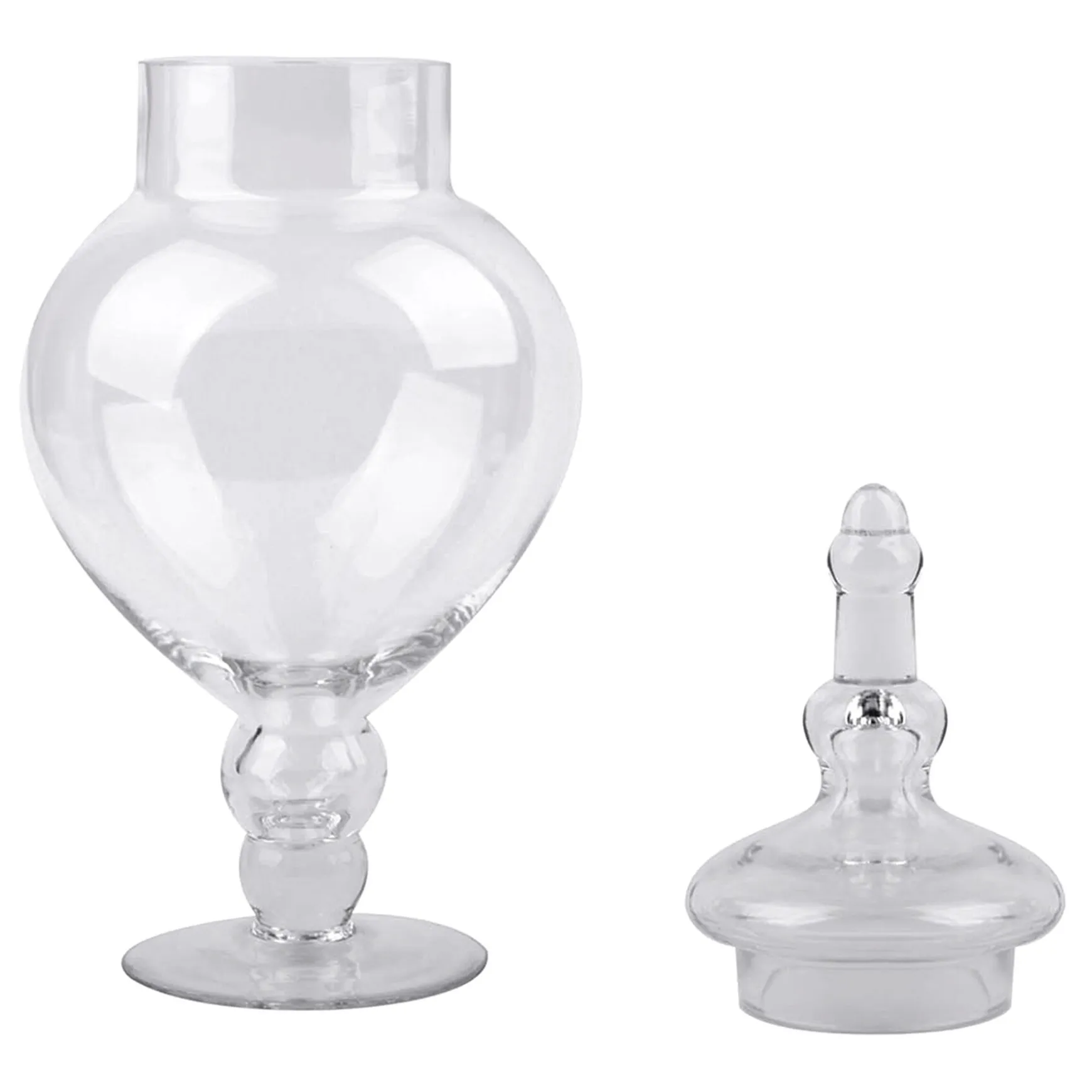 Reliable Quality Clear Glass Apothecary Jar, 15
