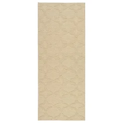 Reliable Quality (D550) Sparta Tan Tufted Runner, 2 5