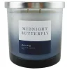 Reliable Quality Laila Ali Midnight Butterfly Scented Glass Jar Candle, 14Oz