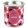 Reliable Quality Pink Poppy & Amber Scented Tin Candle, 6.5Oz