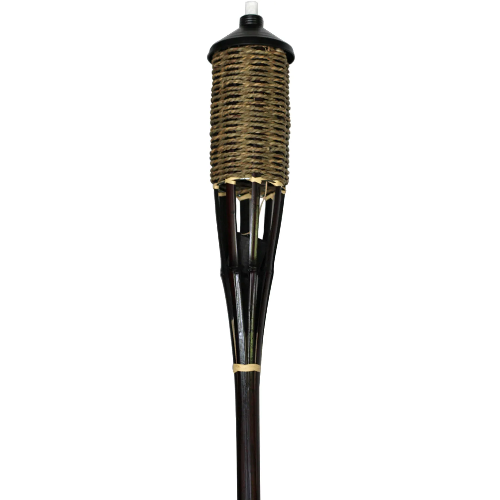 Reliable Quality Woven Rope & Bamboo Garden Torch