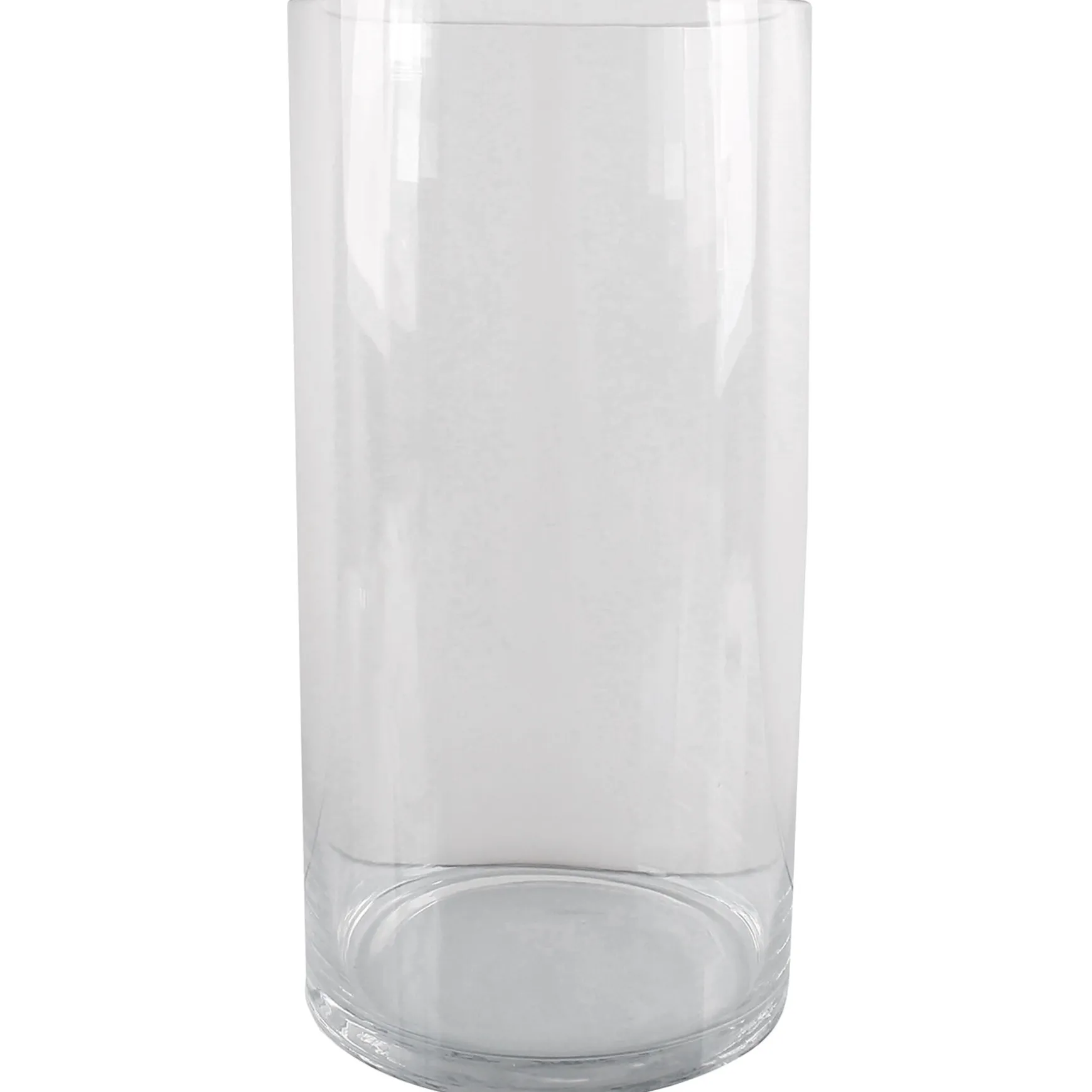 Sale Clear Glass Cylinder Vase, 16
