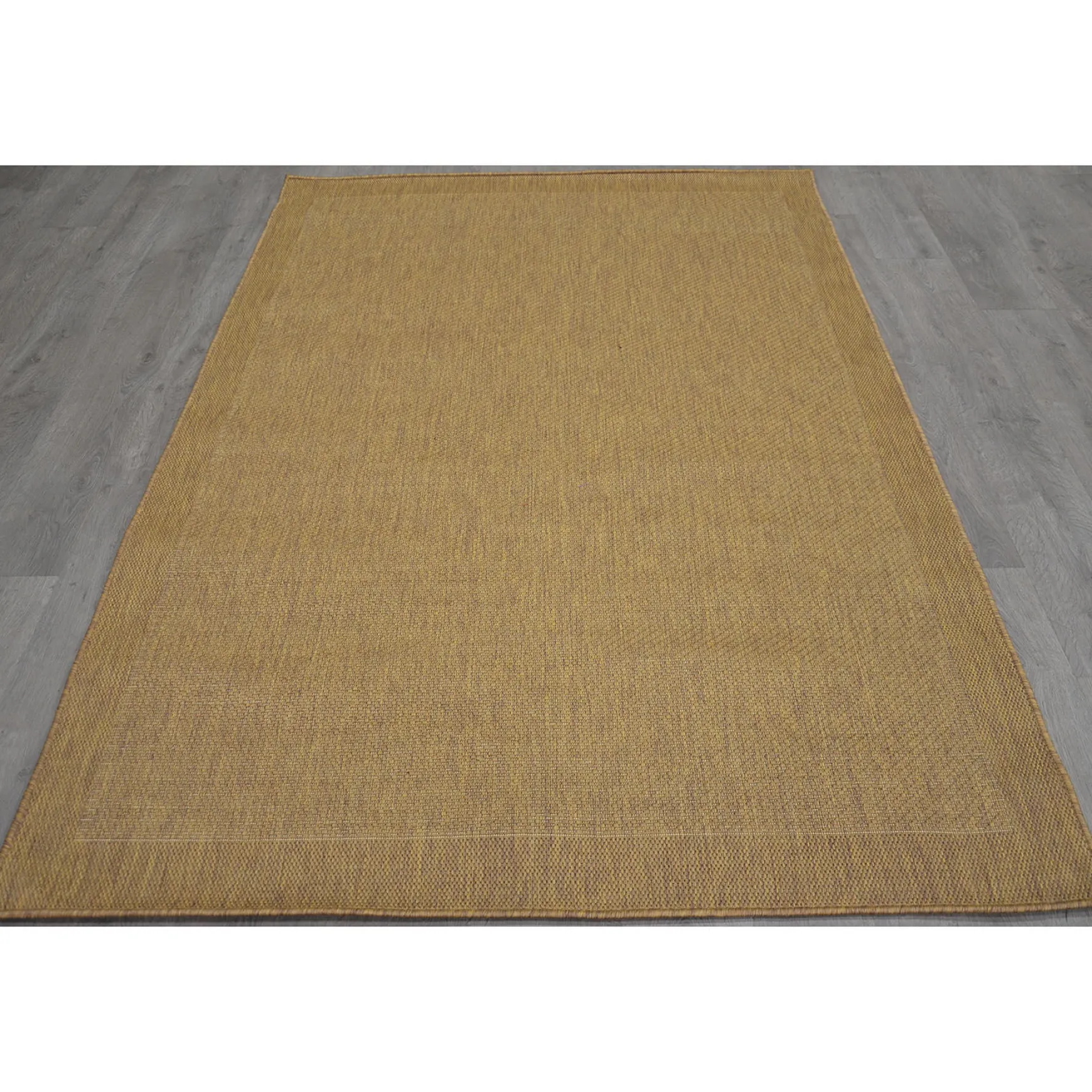 Sale (E54) Light Brown Border Sisal Indoor & Outdoor Area Rug, 8 10
