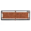 Sale Love Like Biscuits & Gravy Metal & Leather Sign, 14 4