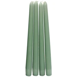 Sale 4-Pack Green Unscented Overdip Taper Candles, 10