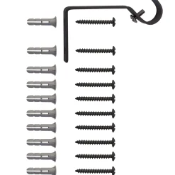 Top Sellers 66-120 Sunzero Bronn Black Window Decorative Rod 3/4