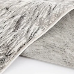 Top Sellers (A480) Camden Chandra Grey Abstract Runner, 2 6