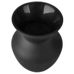 Top Sellers Black Glass Vase, 6.5