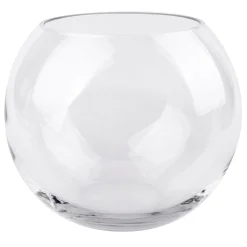 Top Sellers Clear Glass Round Vase, 6