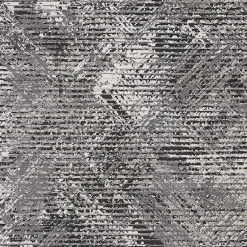 Top Sellers (D554) Estie Charcoal & Black Area Rug, 5 7
