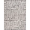 Top Sellers (D584) Venus Grey Geometric Area Rug, 7 10