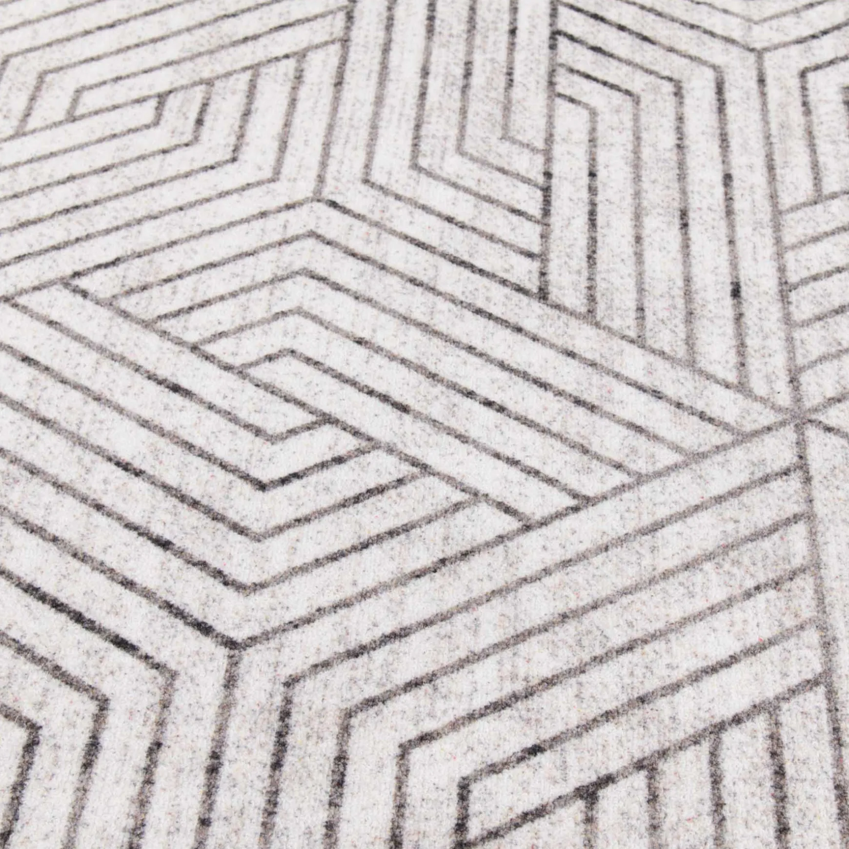 Top Sellers (D584) Venus Grey Geometric Area Rug, 7 10