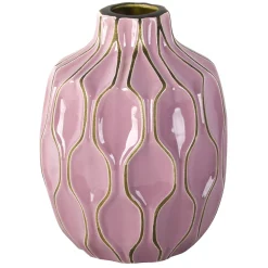 Top Sellers Grace Mitchell Katherine Purple Ceramic Vase, 8