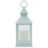 Top Sellers Light Blue Led Lantern, 9.5