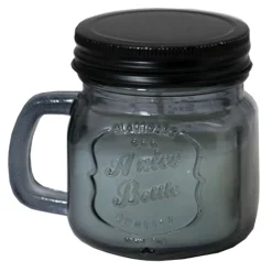 Top Sellers Mini Grey Mason Jar Citronella Candle