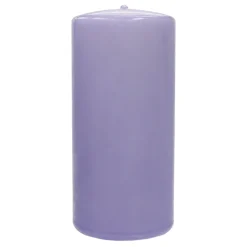Top Sellers Purple Unscented Overdip Pillar Candle, 6