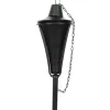 Top Sellers Torch 72In. Metal Conical Black Can/Cage