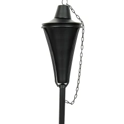 Top Sellers Torch 72In. Metal Conical Black Can/Cage